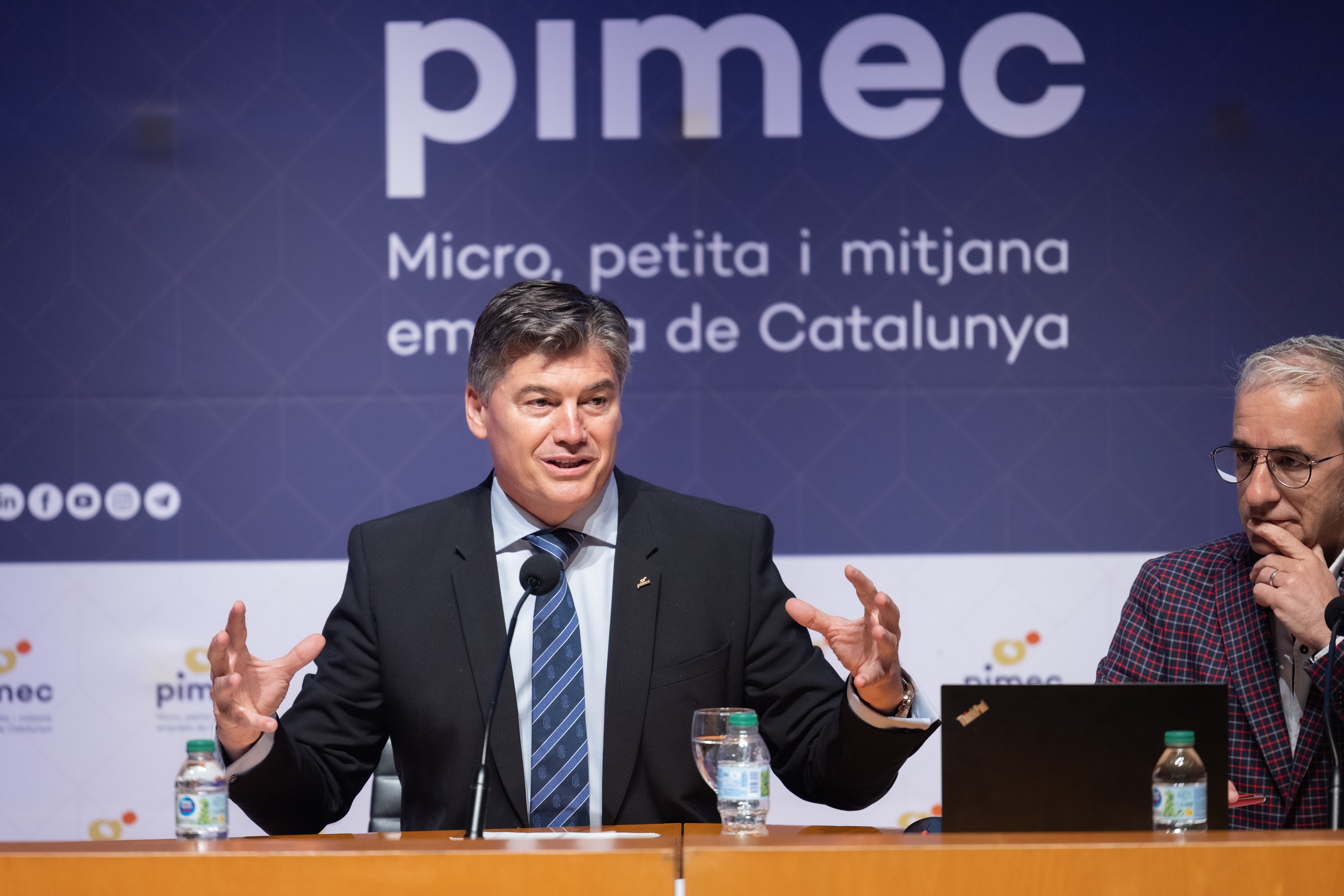 Antoni Canyete president Pimec assemblea - Sergi Alcàzar