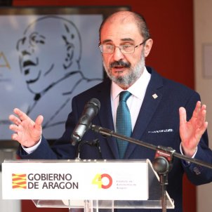 El comentari de Lambán que es fa viral per menysprear el català