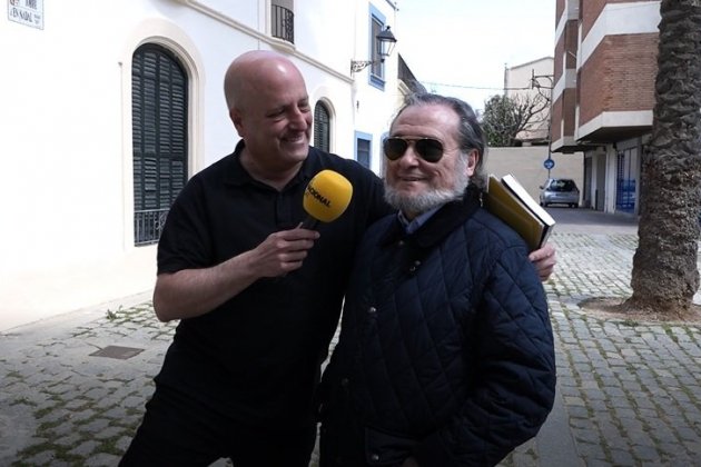 Santiago Niño Becerra con Xavi Freixes / Foto: Marc Ortín y Laia Hinojosa