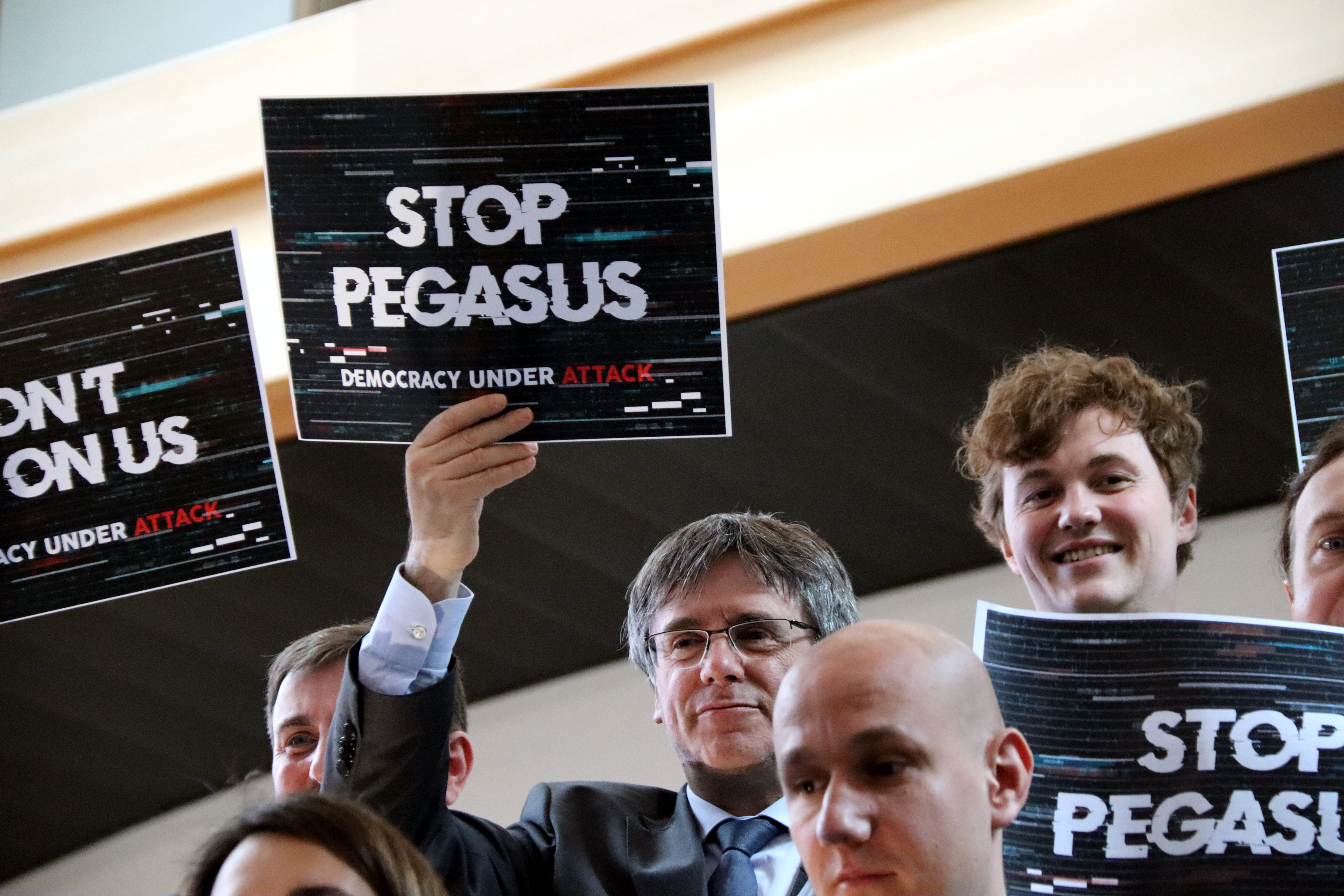 Puigdemont protesta contra el espionaje con Pegasus a miembros del Parlamento Europeo  ACN