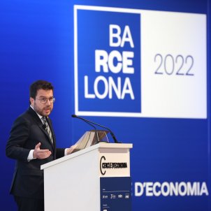 president generalitat pere aragones cercle economia 2022 barcelona - sergi alcazar
