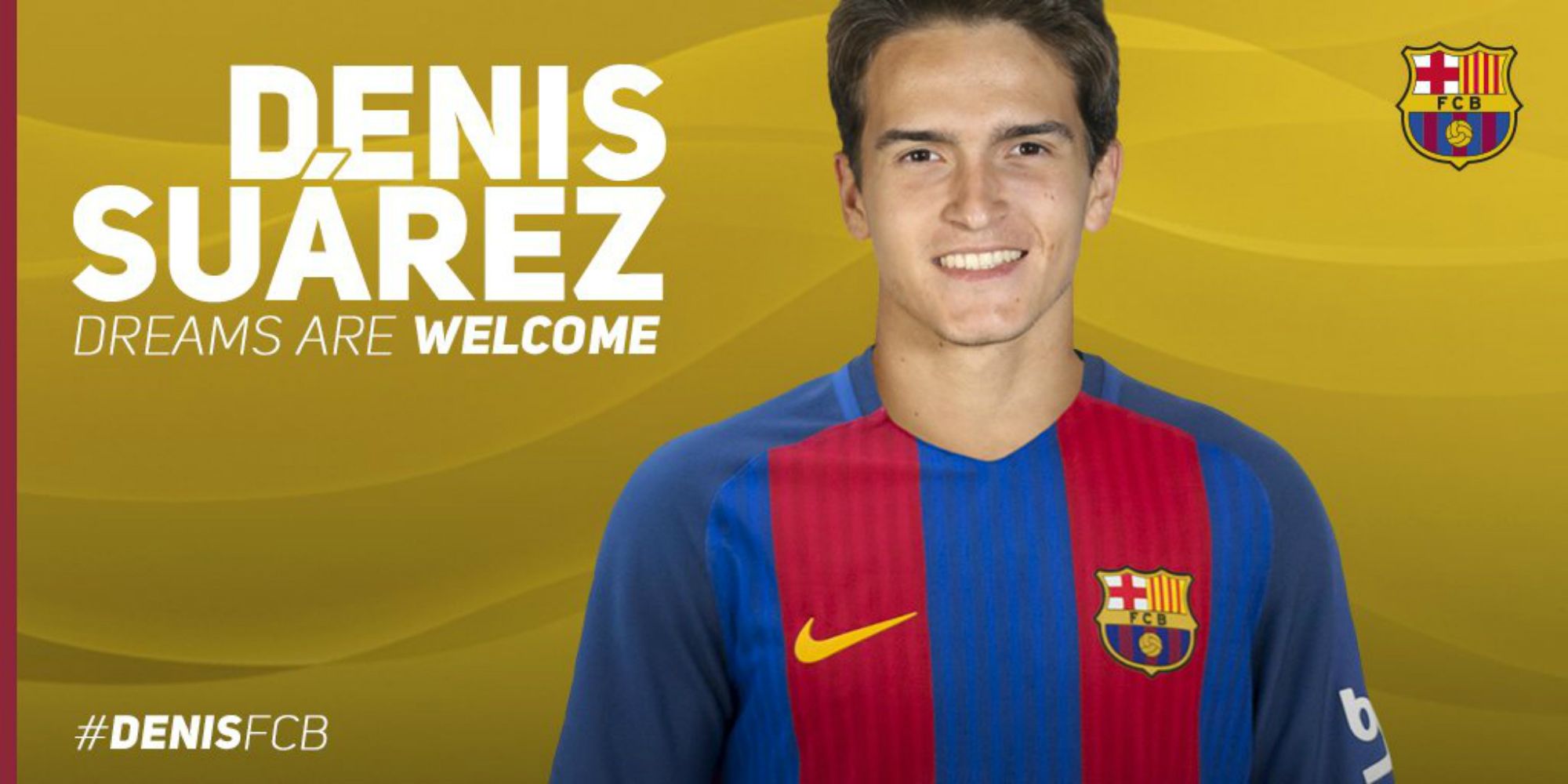 Denis Suárez, primer fichaje del Barça