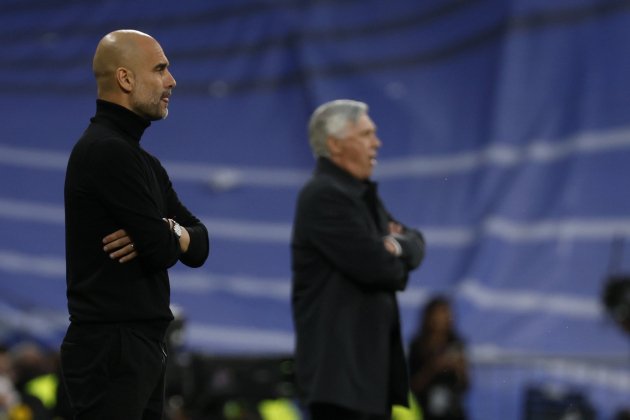 Pep Guardiola Carlo Ancelotti EFE Pep Guardiola Carlo Ancelotti EFE
