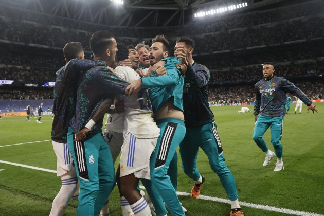 Real Madrid celebracion Manchester City EFE