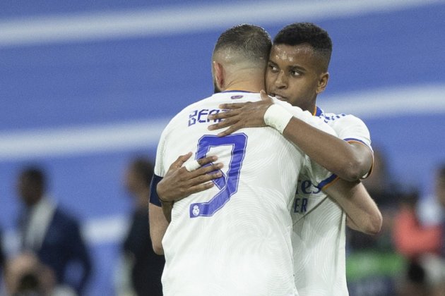 Benzema Rodrygo Reial Madrid EFE