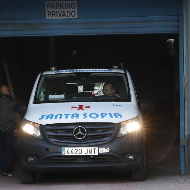 Ambulancia Belén Esteban hospital GTRES