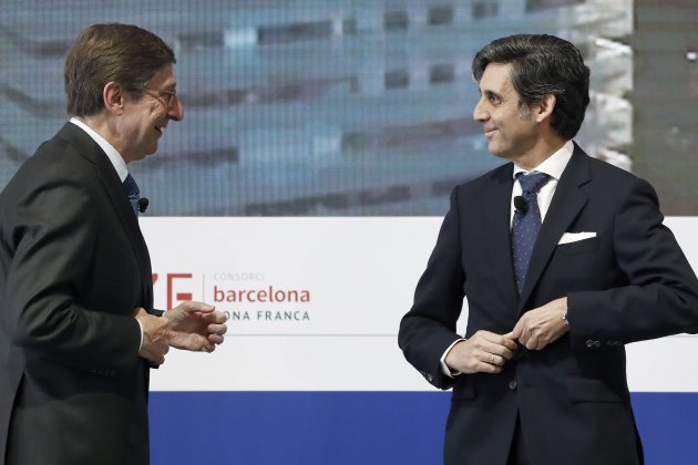 Presidente CaixaBank Jose IGnacio Goirigolzarri presidente Telefonica Jose Maria Alvarez-Pallete CErcel de Economía - Efe Presidente CaixaBank Jose IGnacio Goirigolzarri presidente Telefonica Jose Maria Alvarez-Pallete CErcel de Economía - Efe