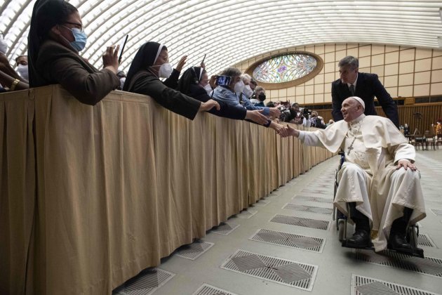 El papa Francisco en silla de ruedas Efe (1)