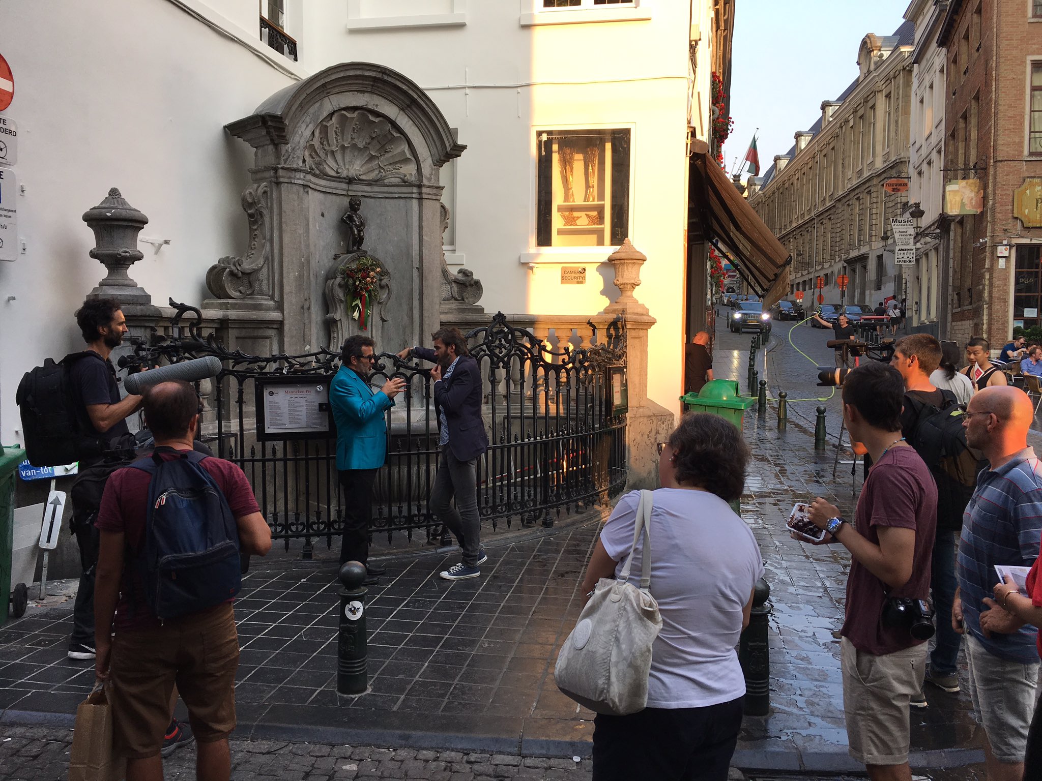 El atentado frustrado de Bruselas coge a Sala-i-Martin grabando en la zona con TV3