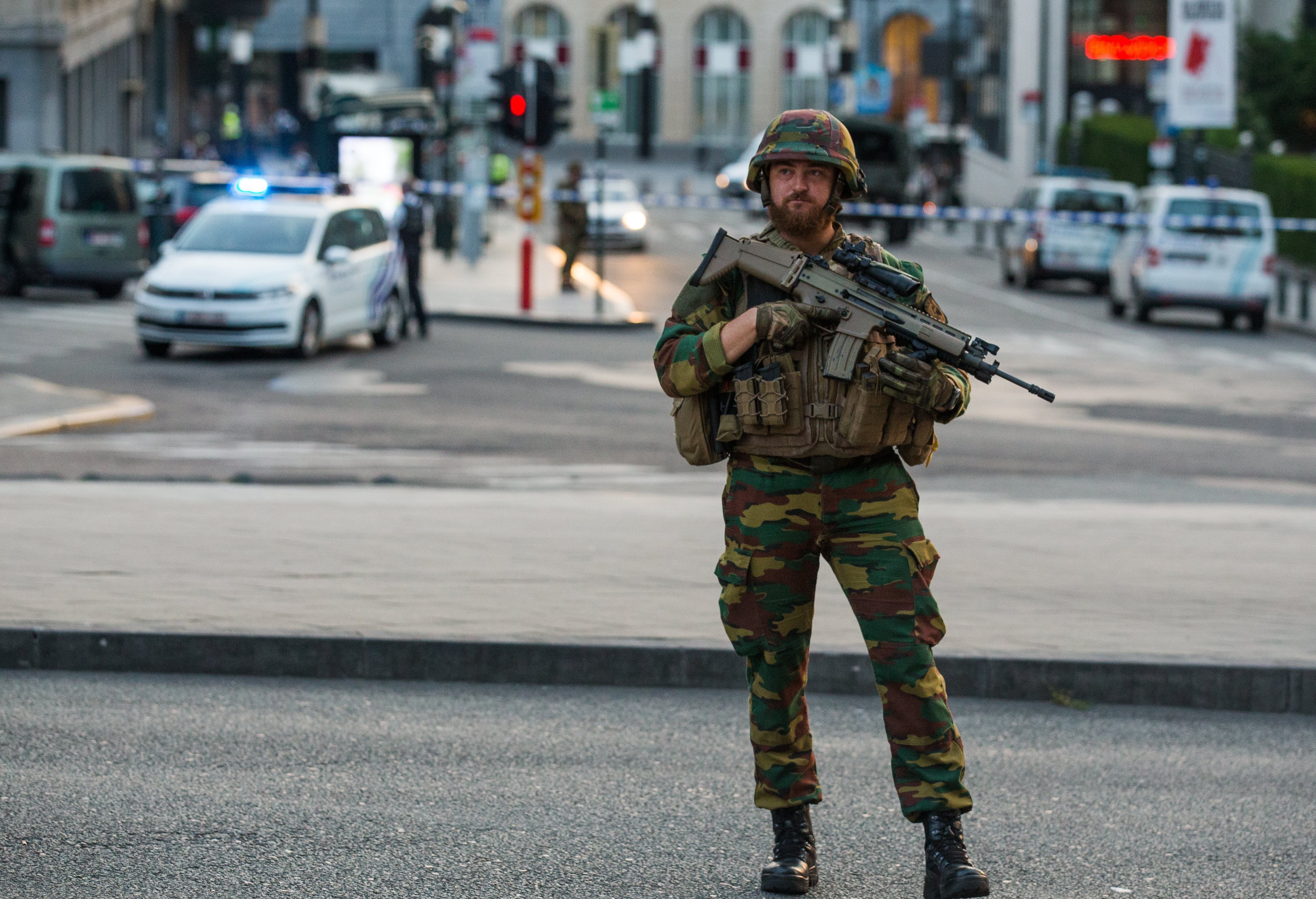 La Policía belga evita un atentado al abatir a un terrorista suicida