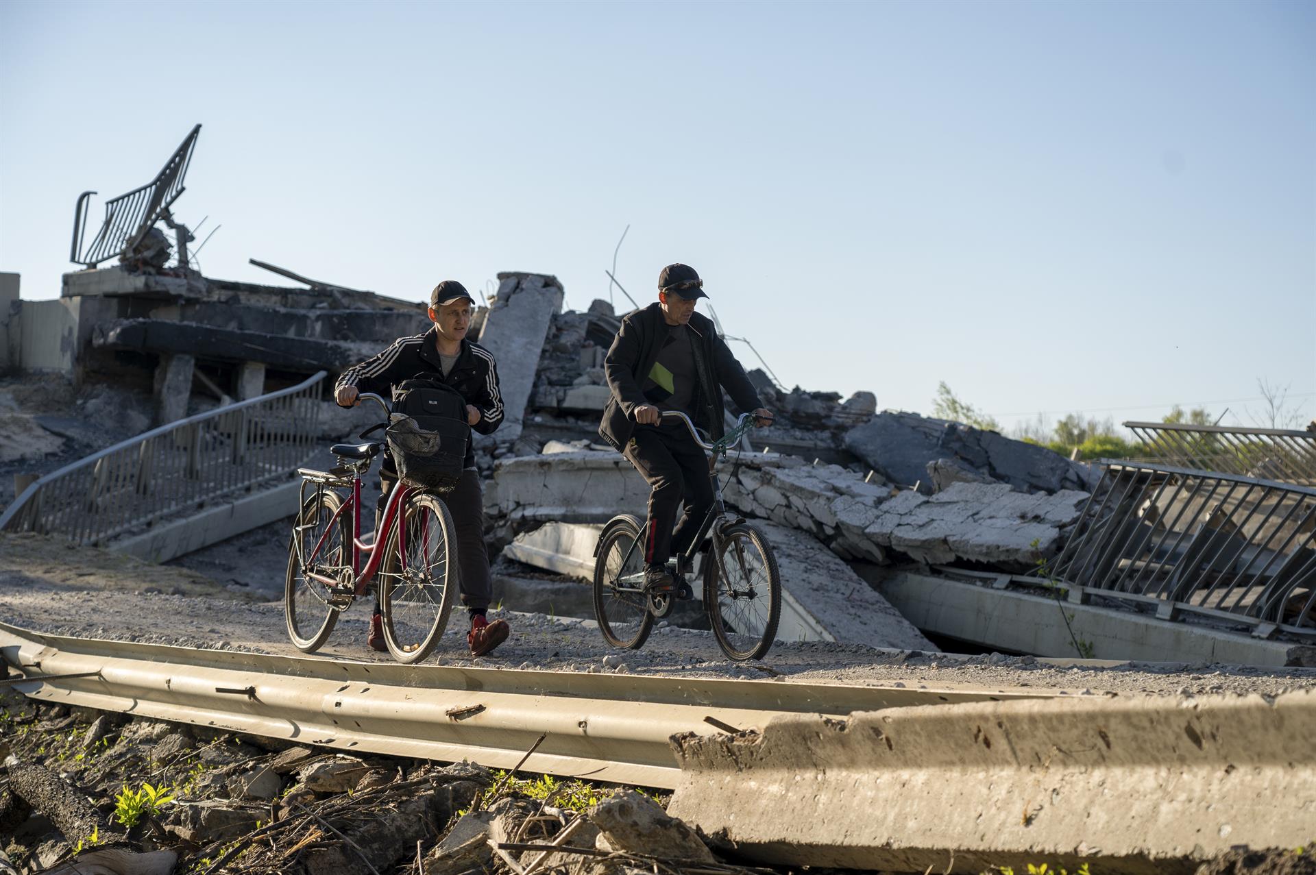 jarkov bicicletas destruccion guerra rusia ucrania efe
