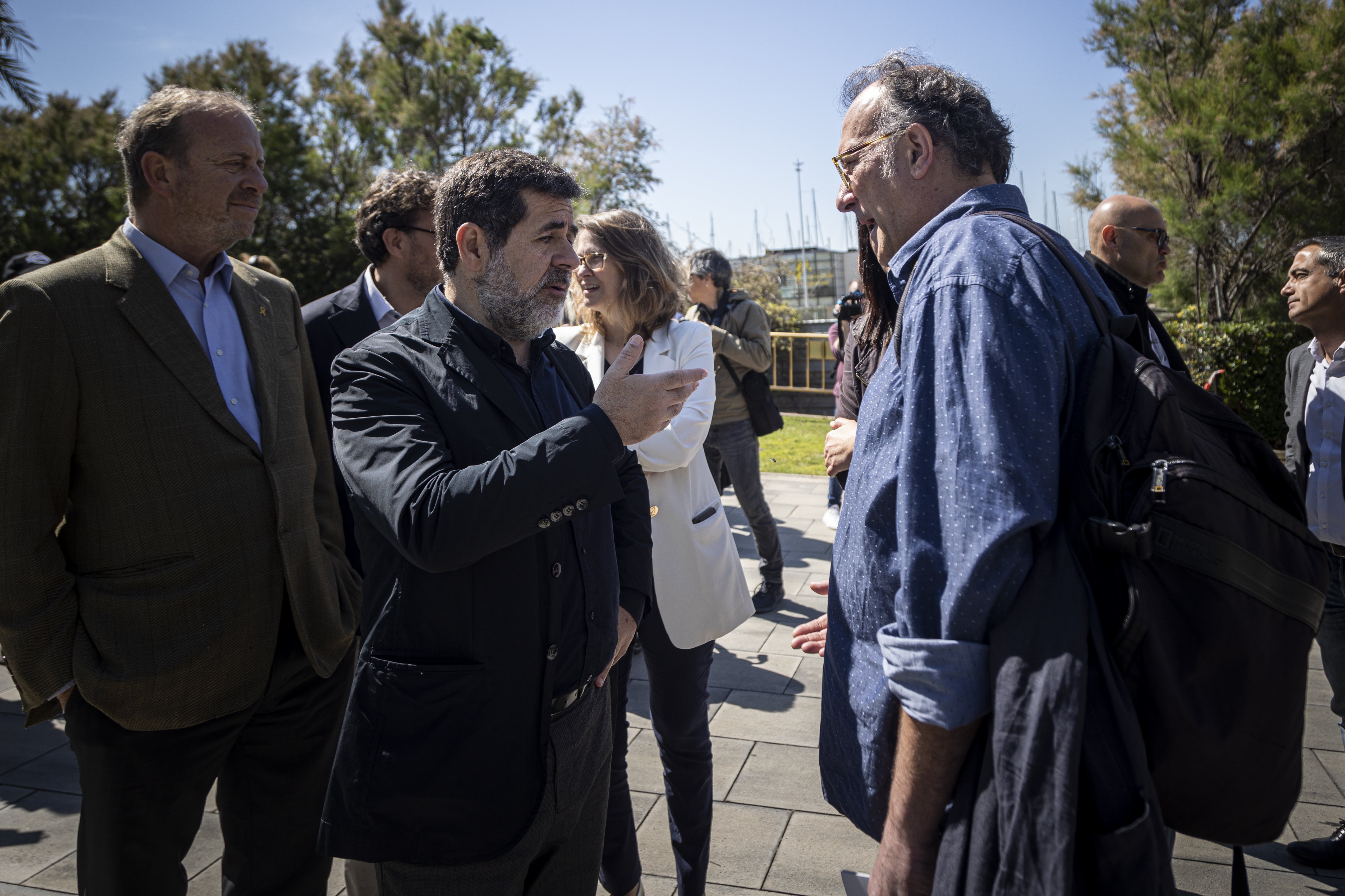 Jordi Sànchez i la trobada Aragonès-Sánchez: "En dos minuts han resolt el conflicte"