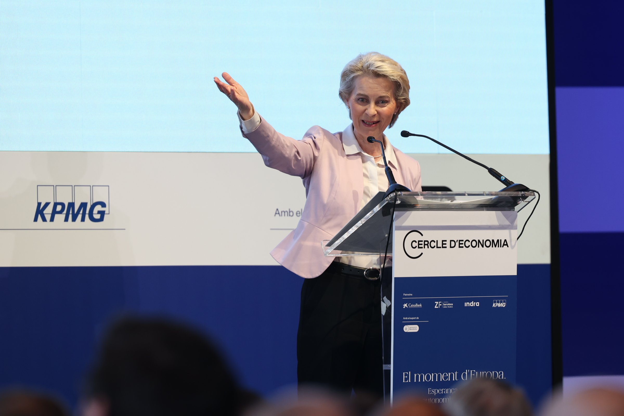 Von der Leyen clama per la unitat europea davant la guerra a Ucraïna