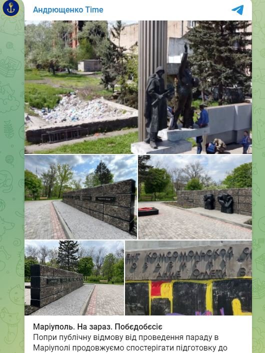 monumentos mariupol guerra russia ucrania captura telegram