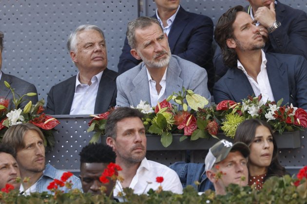 Felipe VI cono Feliciano López mala cara EFE Felipe VI cono Feliciano López mala cara EFE