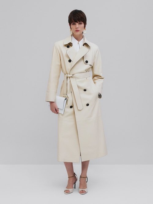 Gabardina de Massimo Dutti