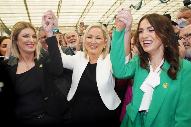 EuropaPress candidata del sinn fein Irlanda del Norte Michelle O'Neil EuropaPress candidata del sinn fein Irlanda del Norte Michelle O'Neil