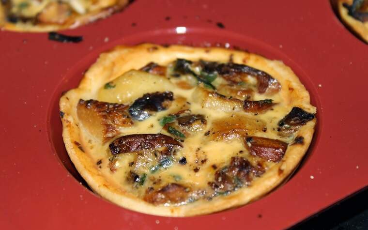 quiche lorraine bolets pas27