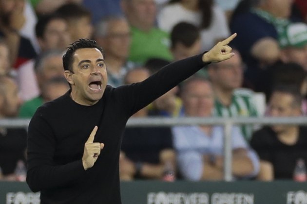 Xavi Hernandez gritando Barca EFE Xavi Hernandez gritando Barca EFE