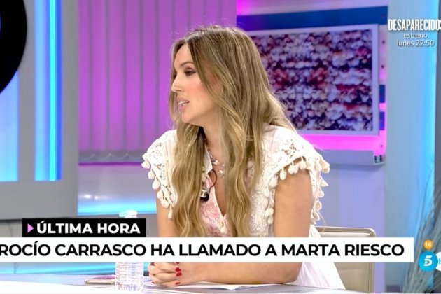 Marta Riesco llamada MEDIASET