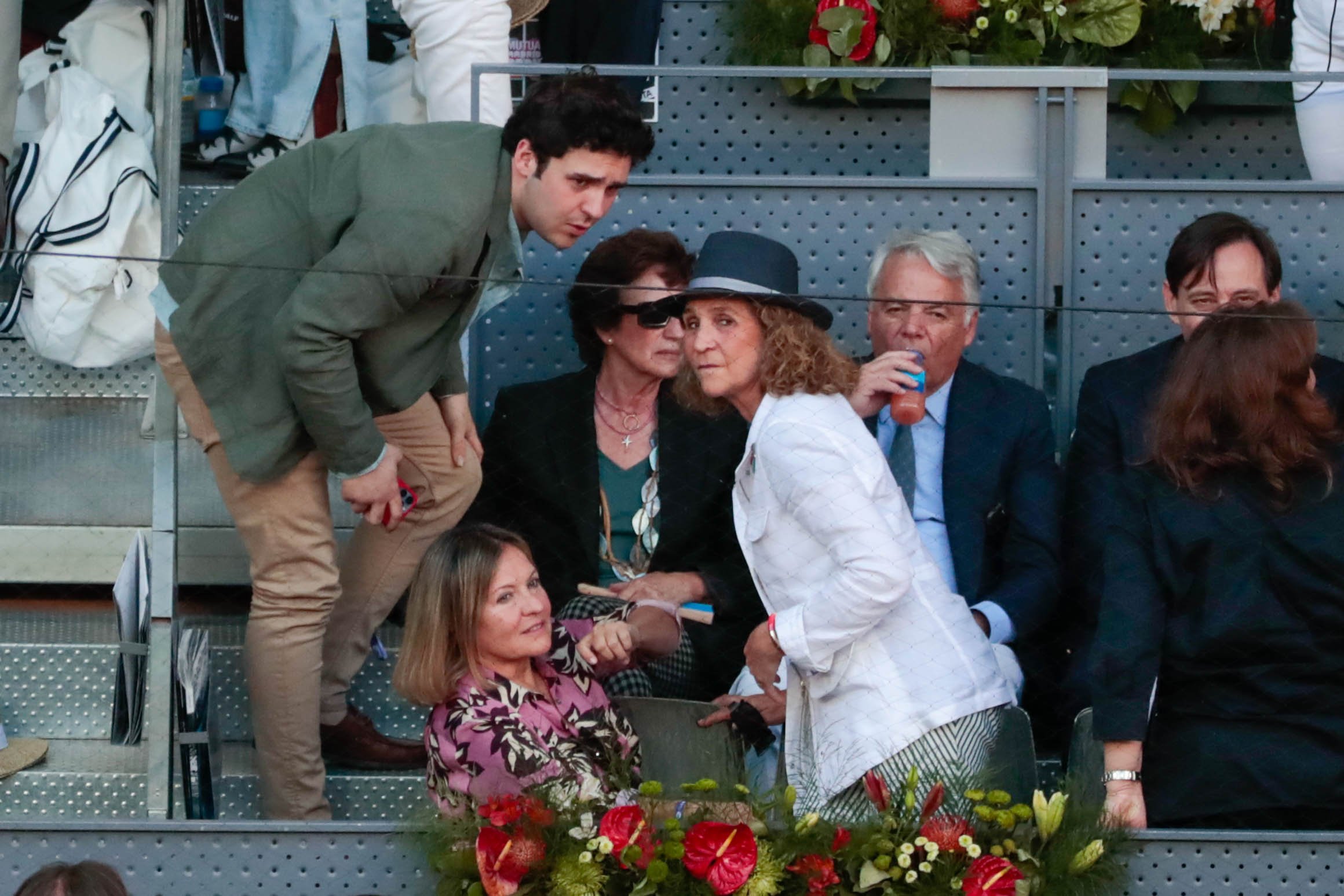 Infanta Elena y Froilán en el tenis GTRES