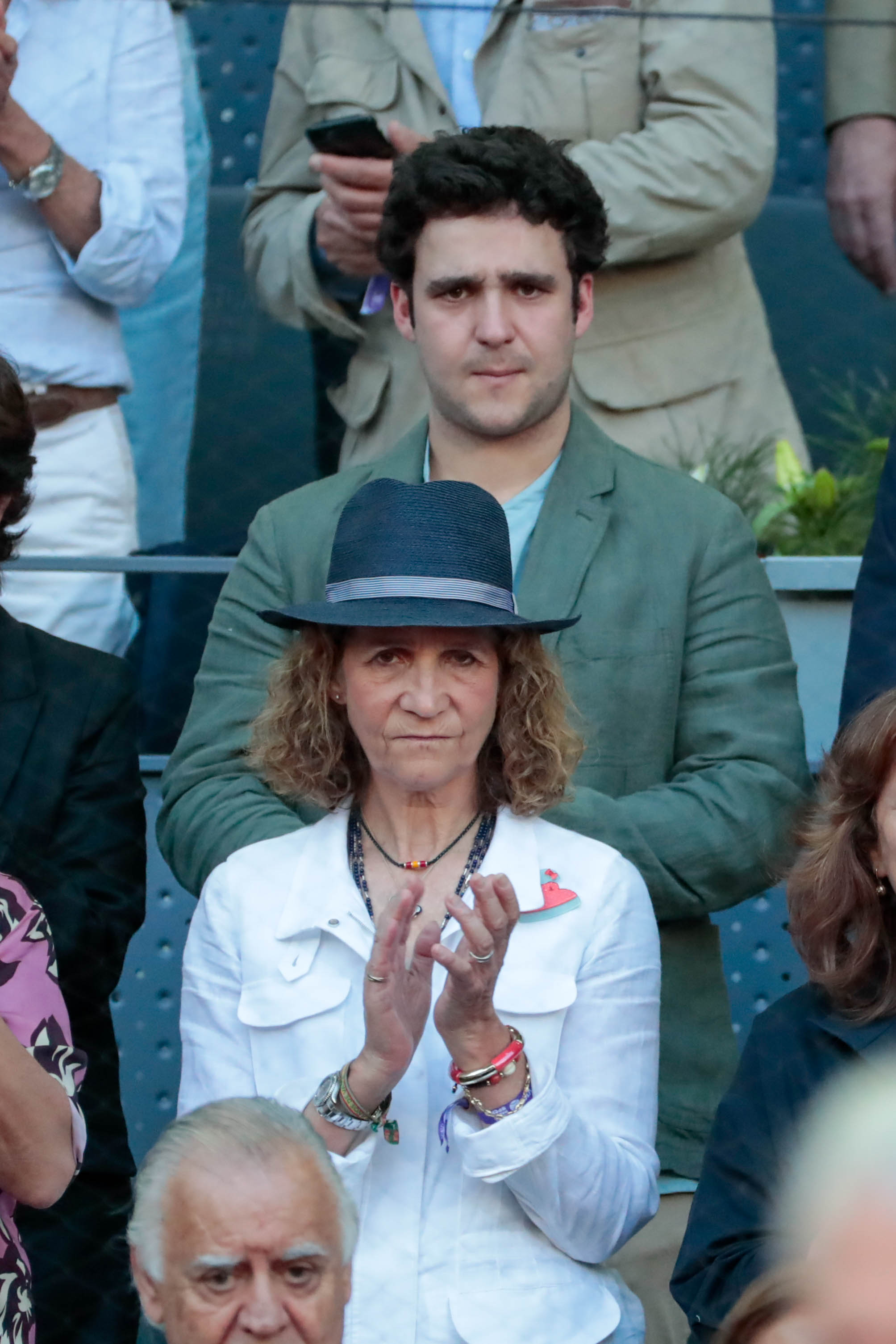 Infanta Elena amb Froilán tennis GTRES