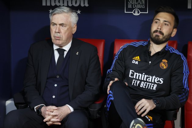Carlo Ancelotti banqueta|banc dels acusats Reial Madrid EFE