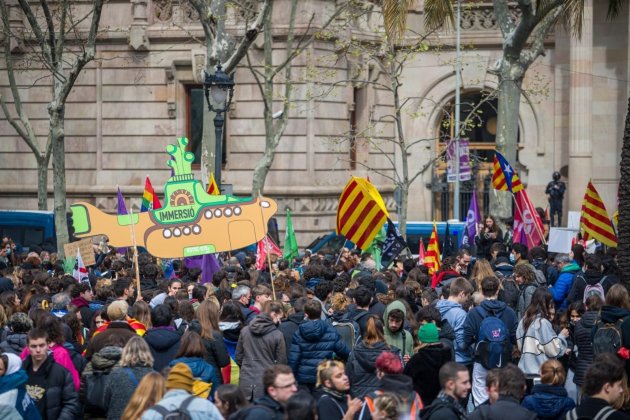 manifestacion catalan tsjc europa press