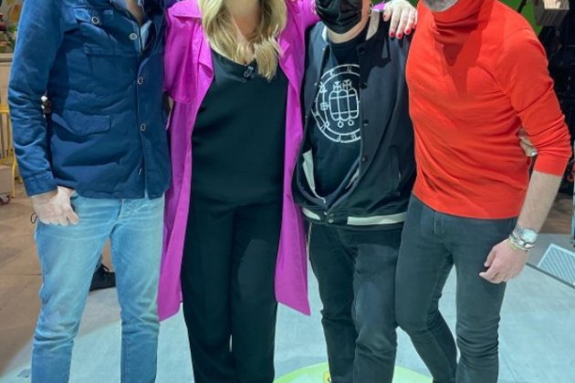 Alberto Díaz, Carlota Corredera y David Valldeperas Instagram