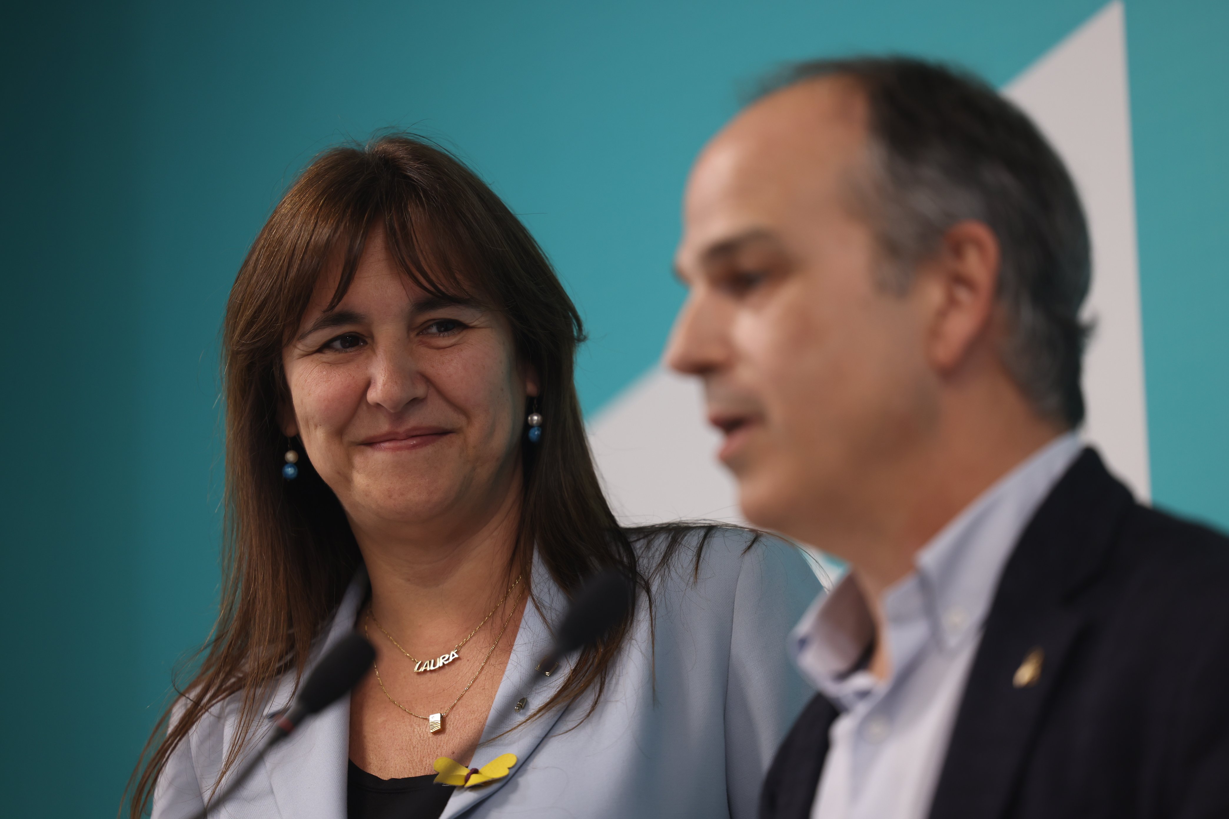 Laura Borràs i Jordi Turull Junts per Catalunya candidatura ejecutiva Sergi Alcàzar