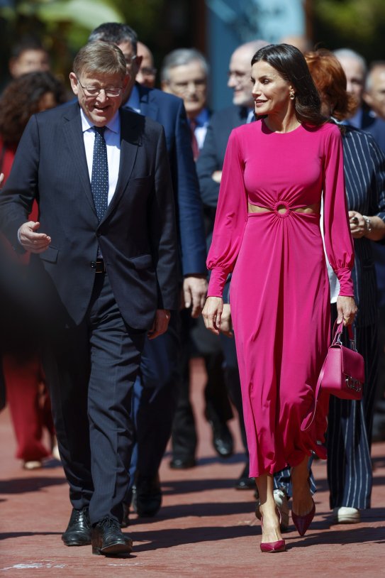 Letizia rosa Ximo Puig EFE Letizia rosa Ximo Puig EFE