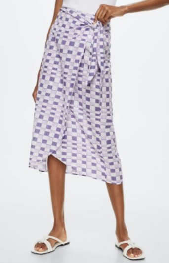 Falda de Mango Falda de Mango