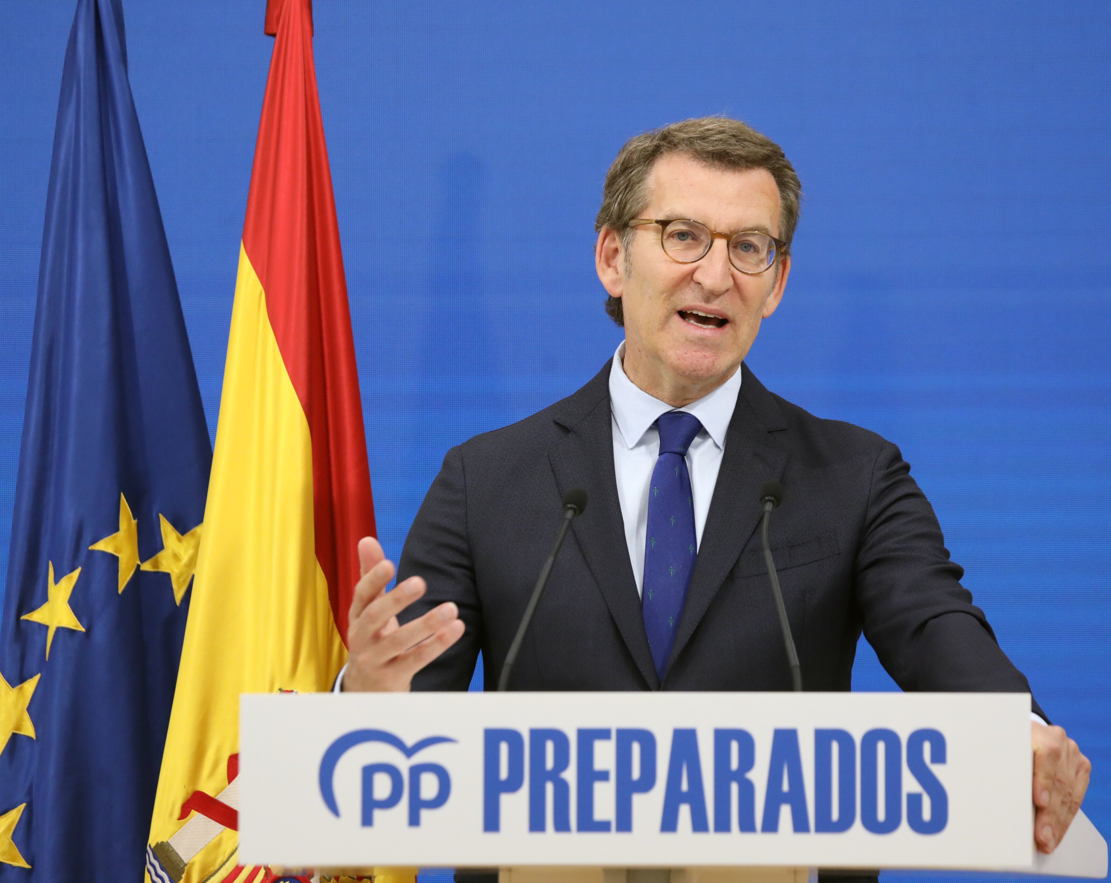 Feijóo acusa Sánchez: "En aquests moments l'independentisme mana a Espanya"