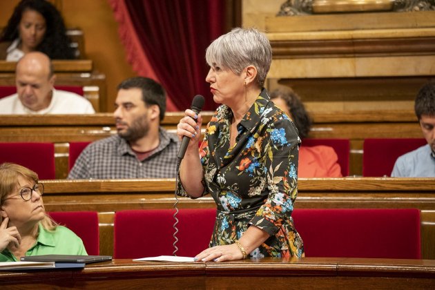 (Alta Calidad) Ple Parlament, sesión de control Catalan Gate Pegasus Lourdes Ciuró - Foto: Joan Mateu Parra