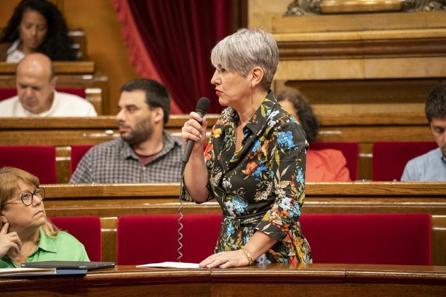 (Alta Calidad) Pleno Parlamento, sesión de control Catalan Gate Pegasus Lourdes Ciuró - Foto: Joan Mateu Parra