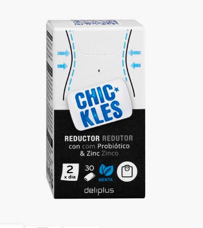 Chicle reductor con zinc y probiótico de Deliplus1