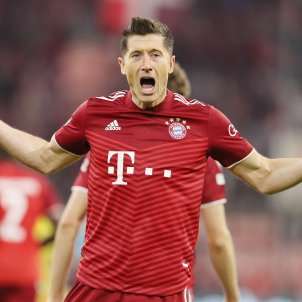 Robert Lewandowski gritando Bayern Munich EuropaPress