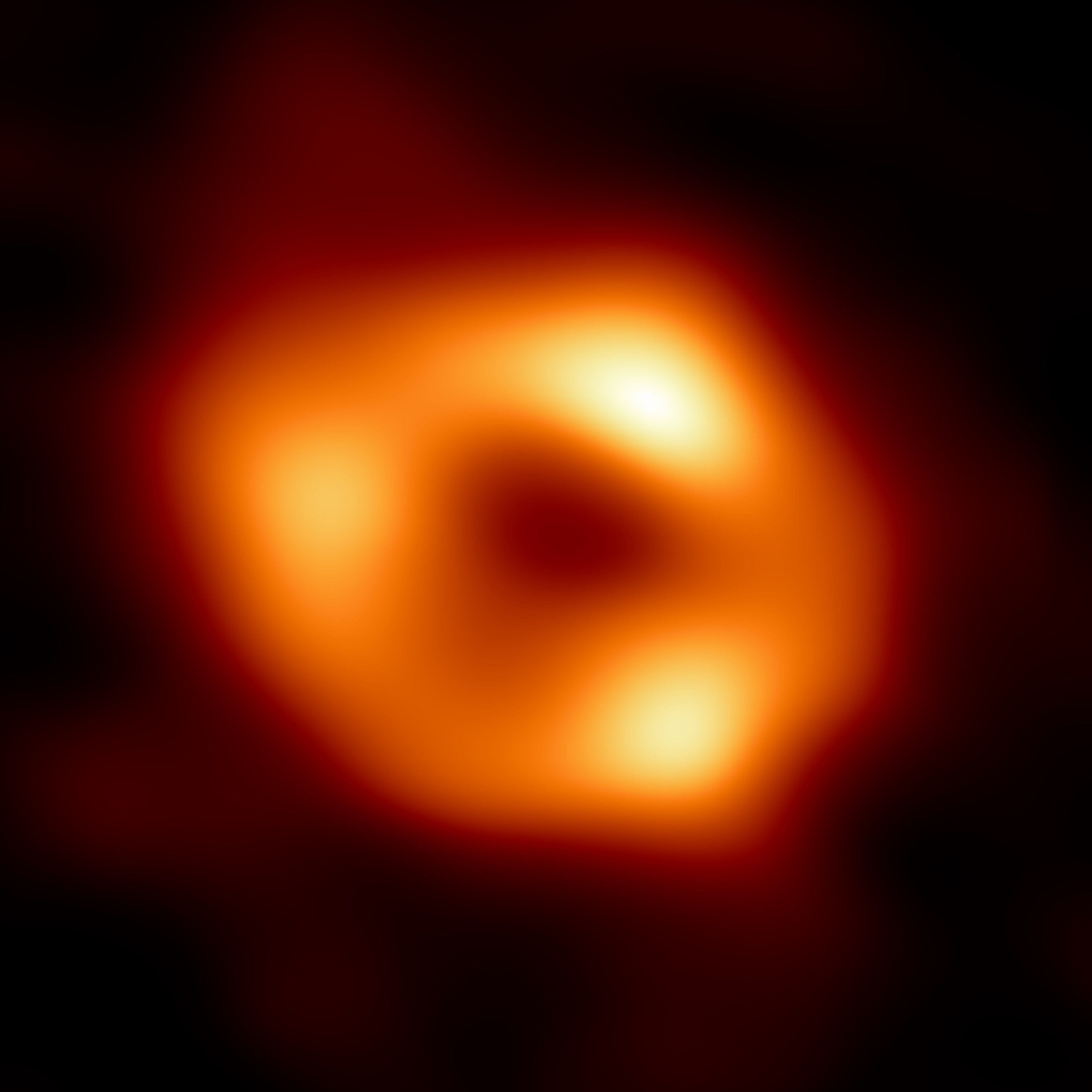 La primera imatge de Sagitari A*, el forat negre del centre de la Via Làctia