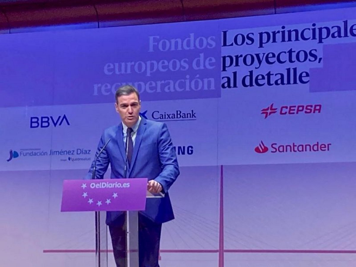 Sánchez sobre los fondos europeos: "Es un reto de país que hemos de superar juntos”