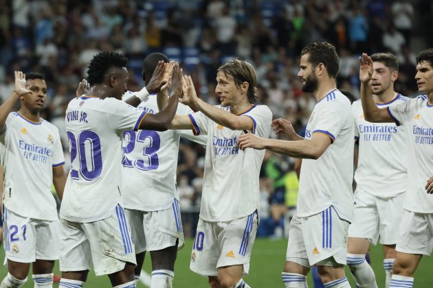 Real Madrid Vinicius Modric gol EFE Real Madrid Vinicius Modric gol EFE