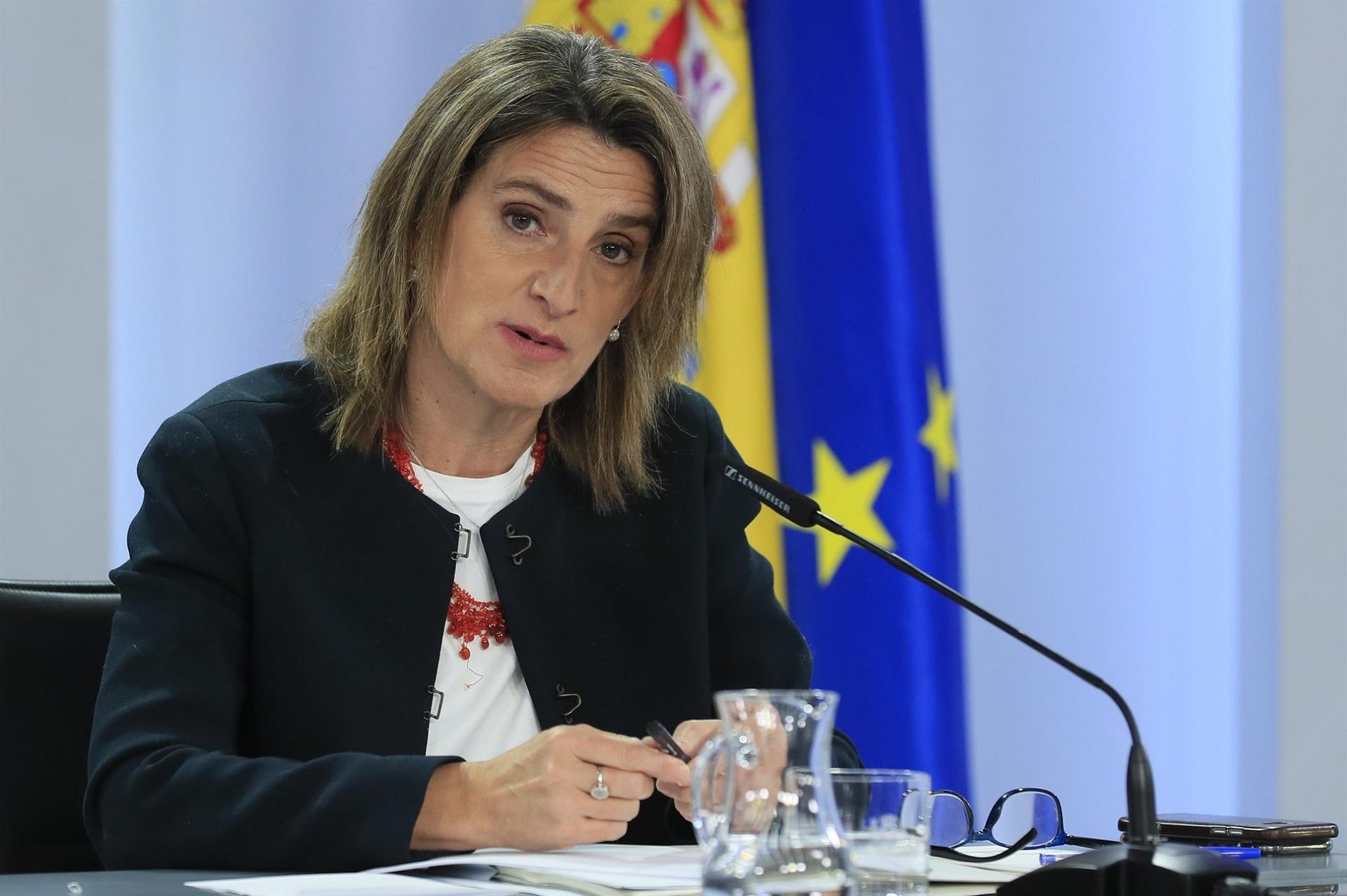 Teresa Ribera defensa que "no es passarà fred" a les llars durant l'hivern