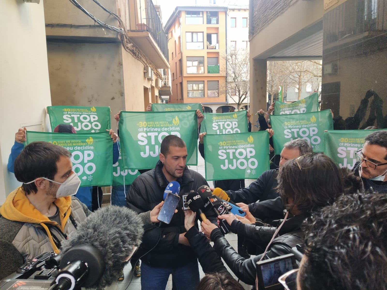 La plataforma contra els Jocs d’Hivern farà una demostració de força a Puigcerdà