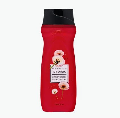 Gel de bany 10% urea de Deliplus per a pell aspra i deshidratada Gel de bany 10% urea de Deliplus per a pell aspra i deshidratada