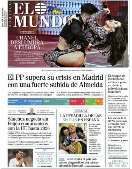 el mundo 15 mayo