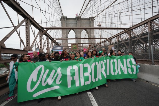 Manifestación pro aborto EEUU Nueva York /  Bryan Smith / Europa Press