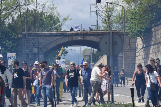 Manifestació Puigcerdà Carme Rocamora