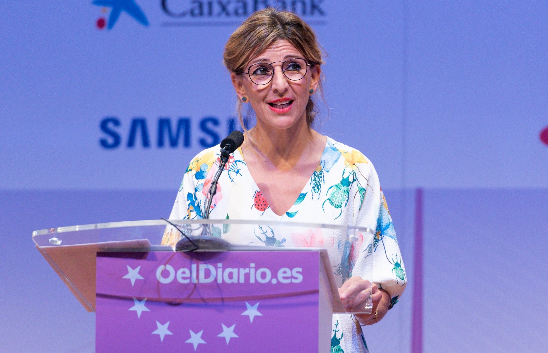Yolanda Díaz sólo habla del espionaje a Sánchez