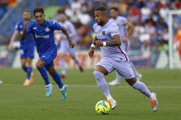 Memphis Depay Getafe Barca EFE Memphis Depay Getafe Barca EFE