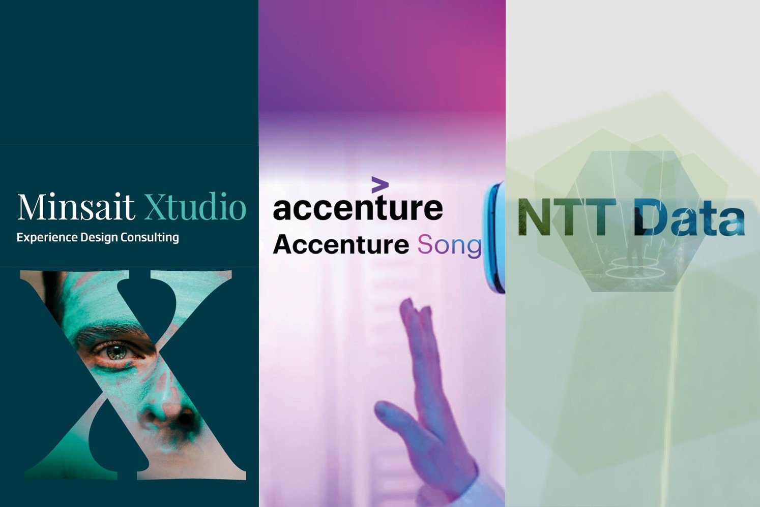 Accenture, Minsait i NTT Data aposten pel disseny amb consultories centrades en la creativitat