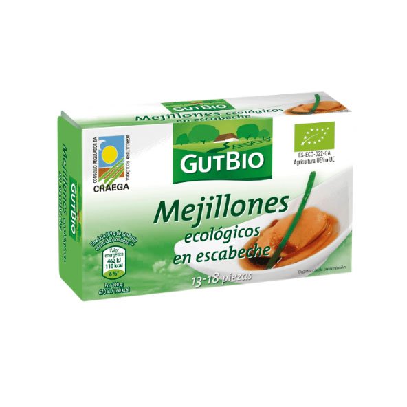 Mejillones en escabeche de GutBio